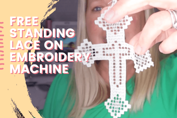 Free Standing Lace on Embroidery Machine