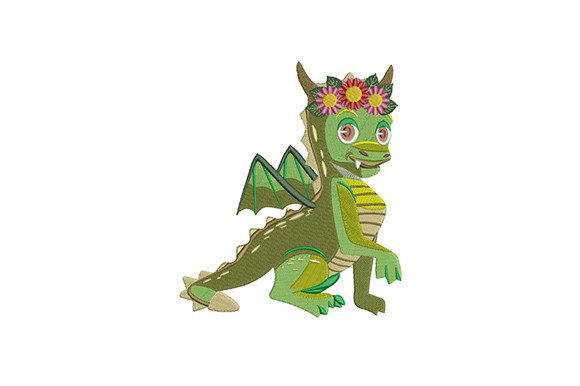 Green Flying Dragon