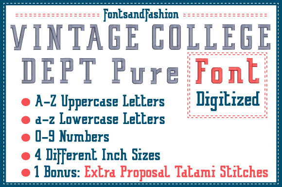 Vintage College Dept Pure